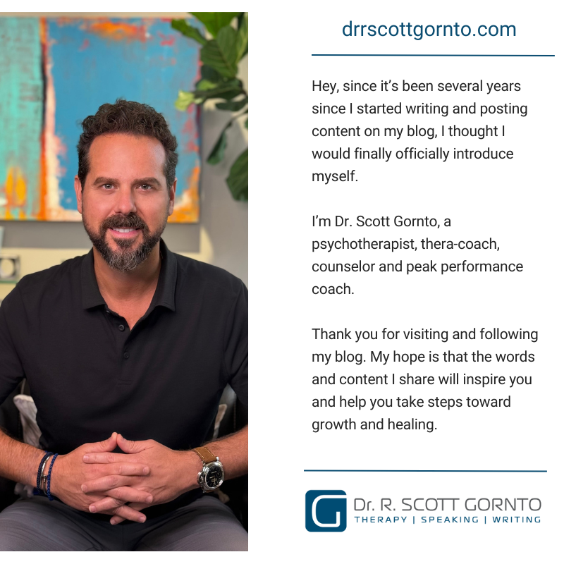Dr. R. Scott Gornto - About Post